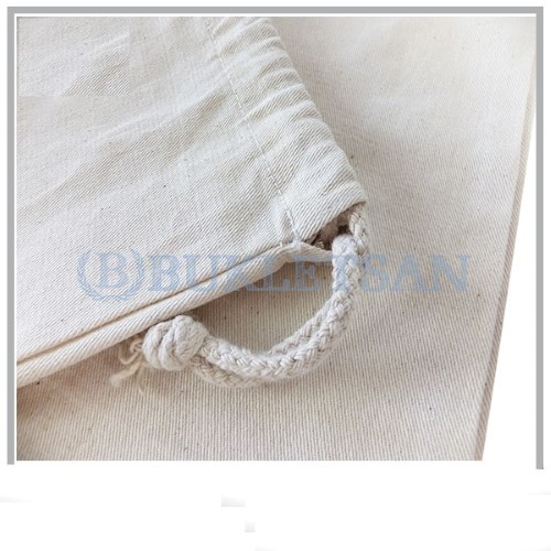 Wholesale promotional canvas cotton hotel laundry bag 006